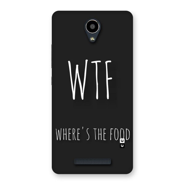 Where The Food Back Case for Redmi Note 2