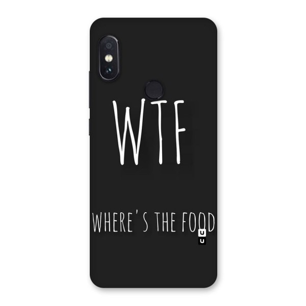 Where The Food Back Case for Redmi Note 5 Pro