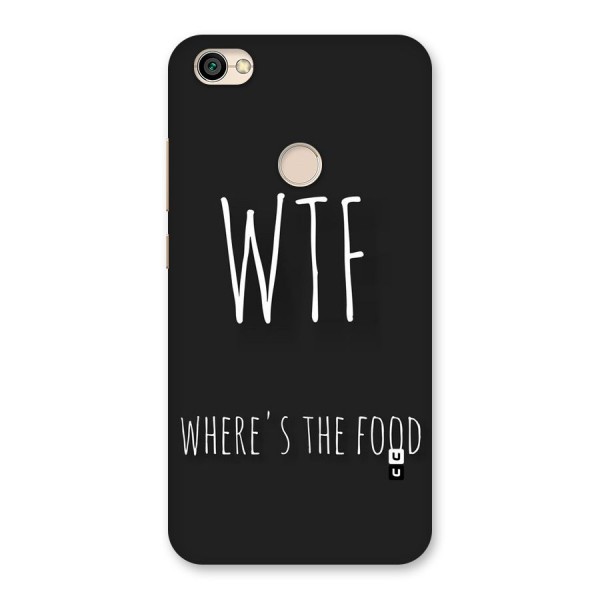 Where The Food Back Case for Redmi Y1 2017