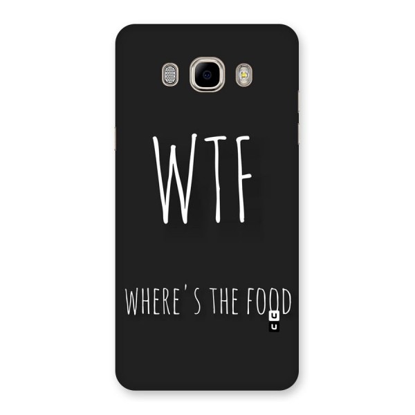 Where The Food Back Case for Samsung Galaxy J7 2016