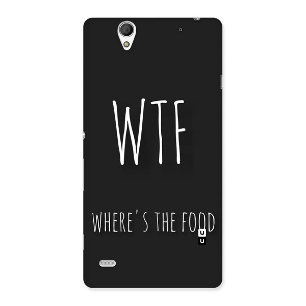 Where The Food Back Case for Sony Xperia C4