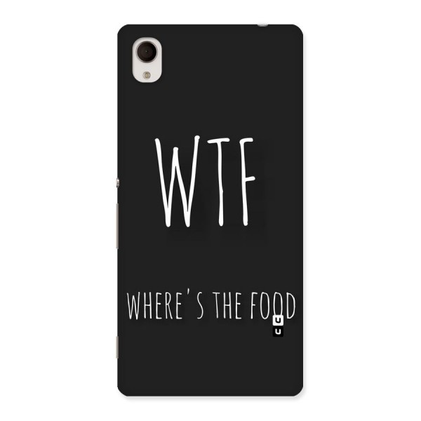 Where The Food Back Case for Sony Xperia M4