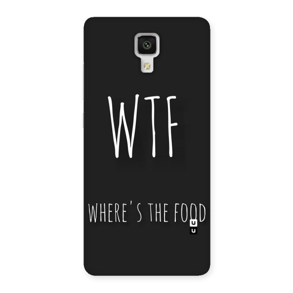 Where The Food Back Case for Xiaomi Mi 4