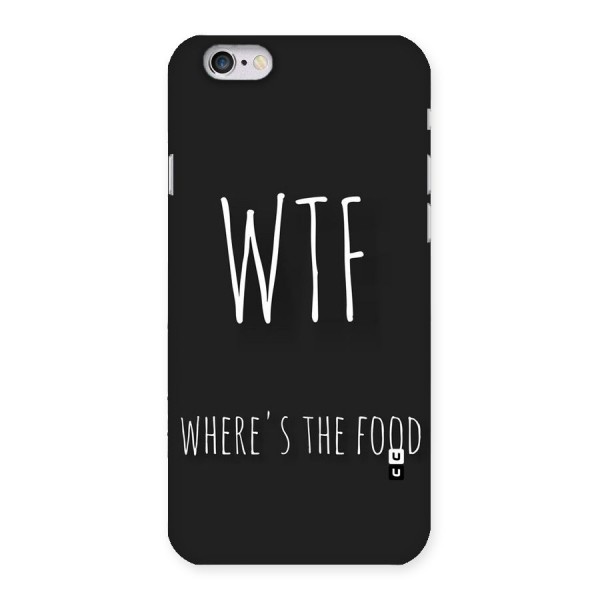 Where The Food Back Case for iPhone 6 6S