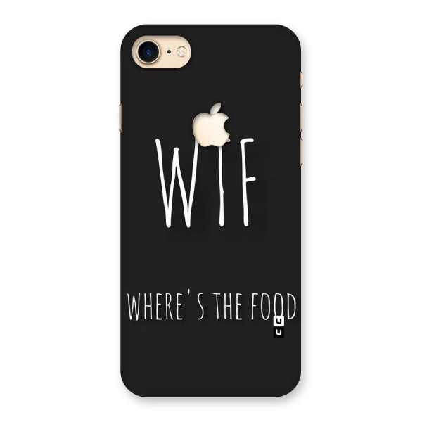 Where The Food Back Case for iPhone 7 Apple Cut