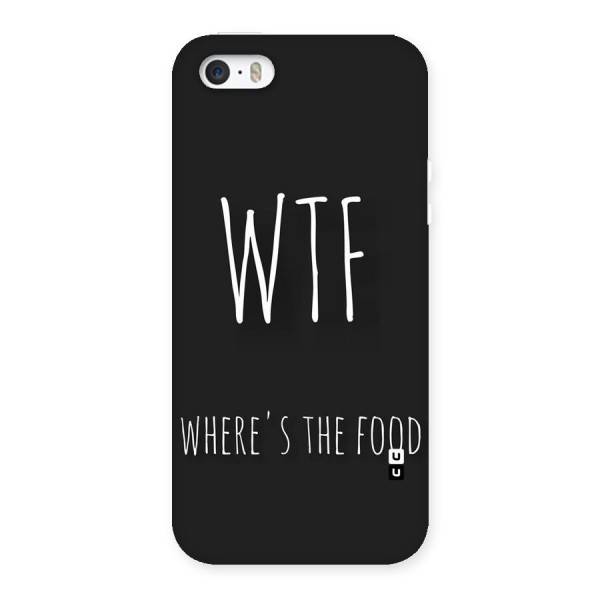 Where The Food Back Case for iPhone SE