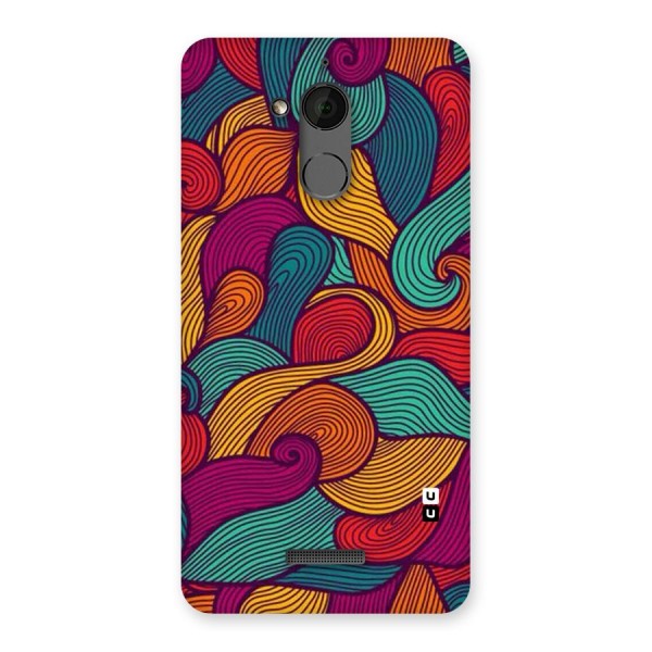 Whimsical Colors Back Case for Coolpad Note 5
