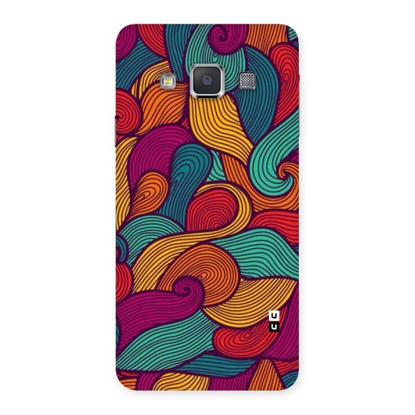 Whimsical Colors Back Case for Galaxy A3