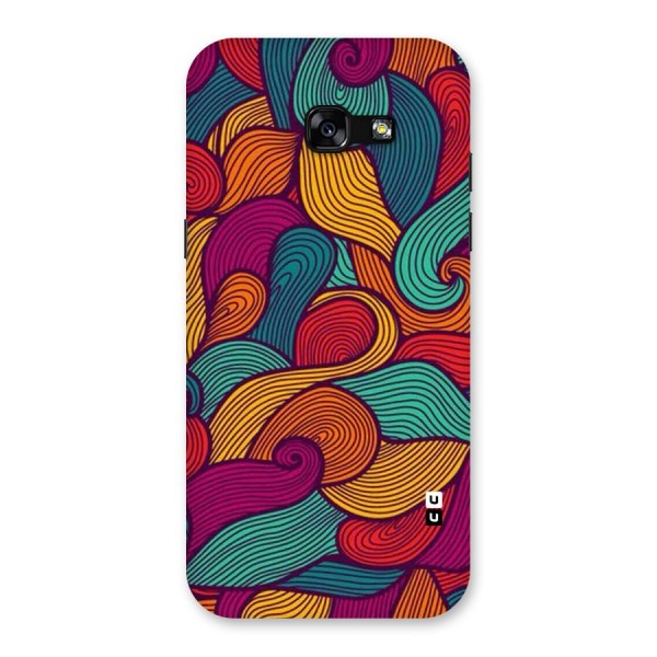 Whimsical Colors Back Case for Galaxy A5 2017