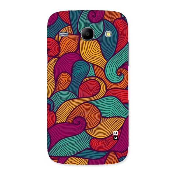 Whimsical Colors Back Case for Galaxy Core