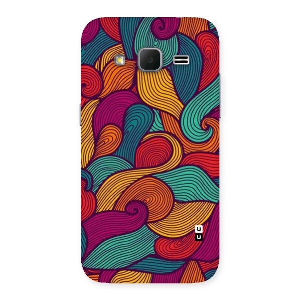 Whimsical Colors Back Case for Galaxy Core Prime