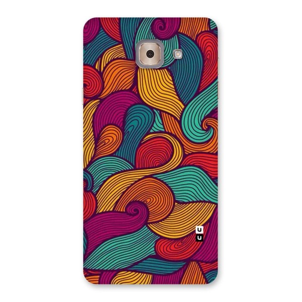 Whimsical Colors Back Case for Galaxy J7 Max