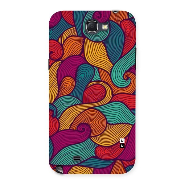 Whimsical Colors Back Case for Galaxy Note 2