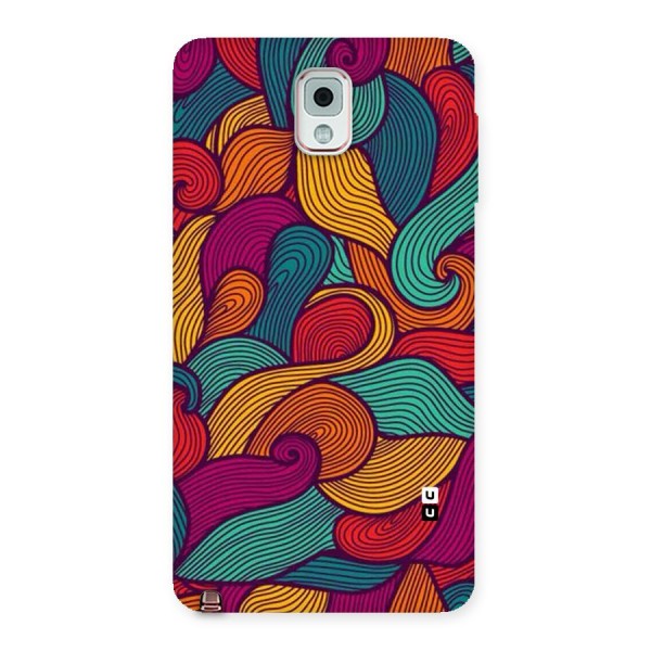 Whimsical Colors Back Case for Galaxy Note 3