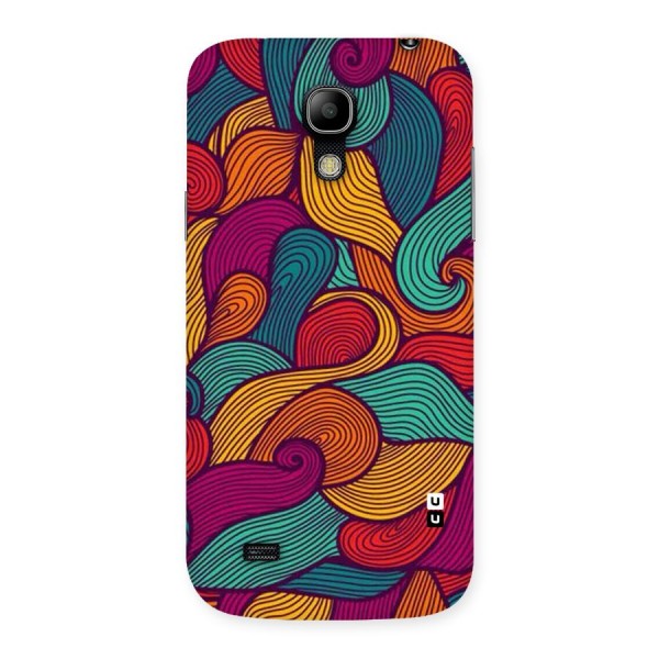 Whimsical Colors Back Case for Galaxy S4 Mini
