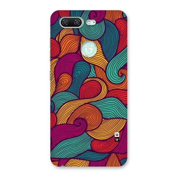 Whimsical Colors Back Case for Gionee S10