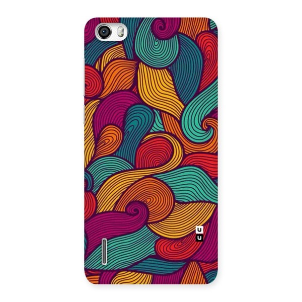 Whimsical Colors Back Case for Honor 6