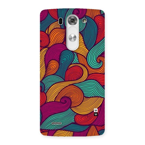 Whimsical Colors Back Case for LG G3 Beat