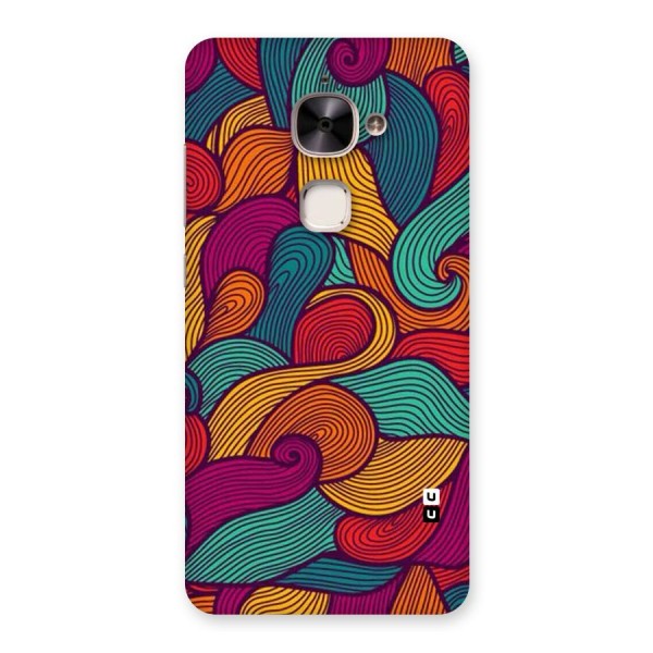 Whimsical Colors Back Case for Le 2