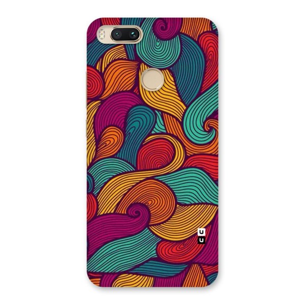Whimsical Colors Back Case for Mi A1