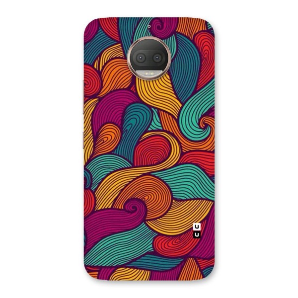 Whimsical Colors Back Case for Moto G5s Plus