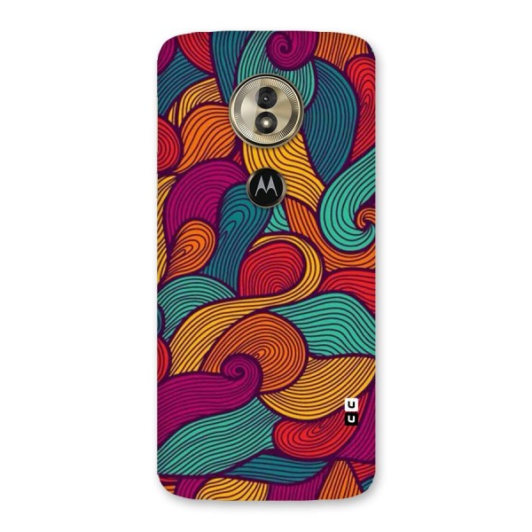 Whimsical Colors Back Case for Moto G6 Play
