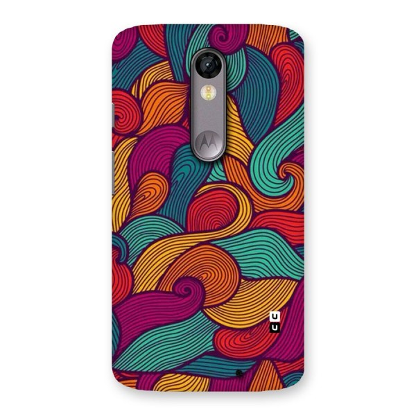 Whimsical Colors Back Case for Moto X Force