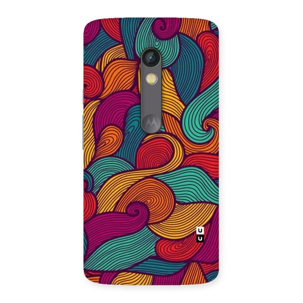 Whimsical Colors Back Case for Moto X Play
