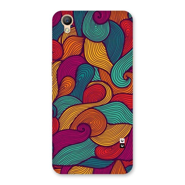 Whimsical Colors Back Case for Oppo A37