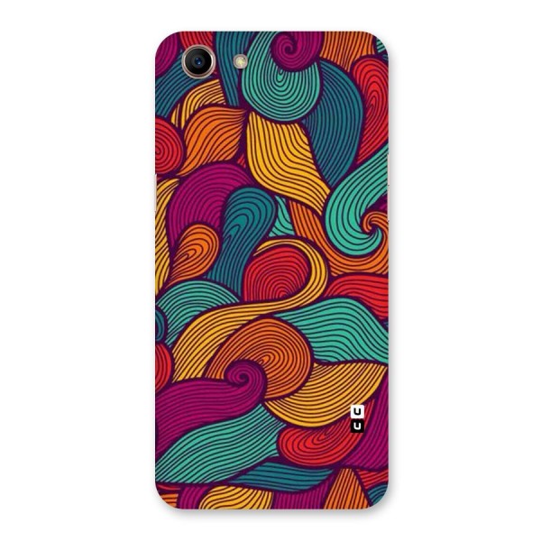 Whimsical Colors Back Case for Oppo A83 (2018)