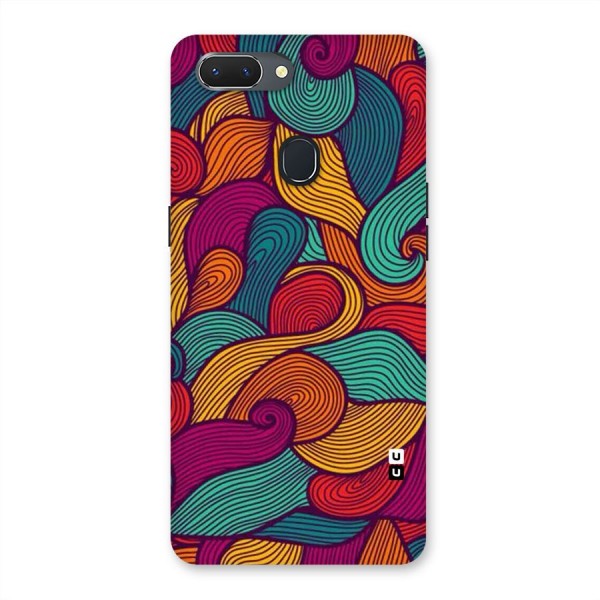 Whimsical Colors Back Case for Oppo Realme 2