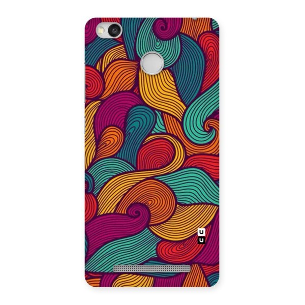 Whimsical Colors Back Case for Redmi 3S Prime