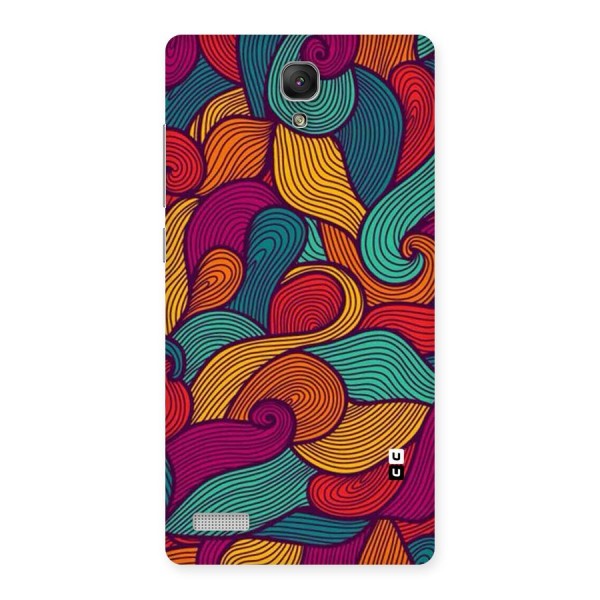 Whimsical Colors Back Case for Redmi Note