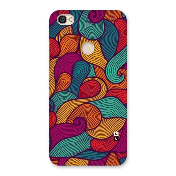 Whimsical Colors Back Case for Redmi Y1 2017