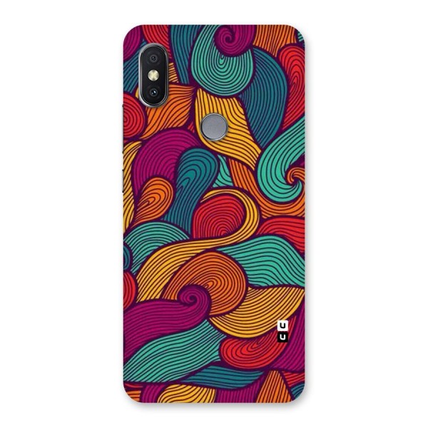 Whimsical Colors Back Case for Redmi Y2