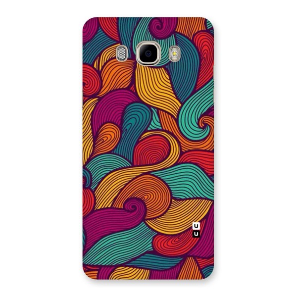 Whimsical Colors Back Case for Samsung Galaxy J7 2016