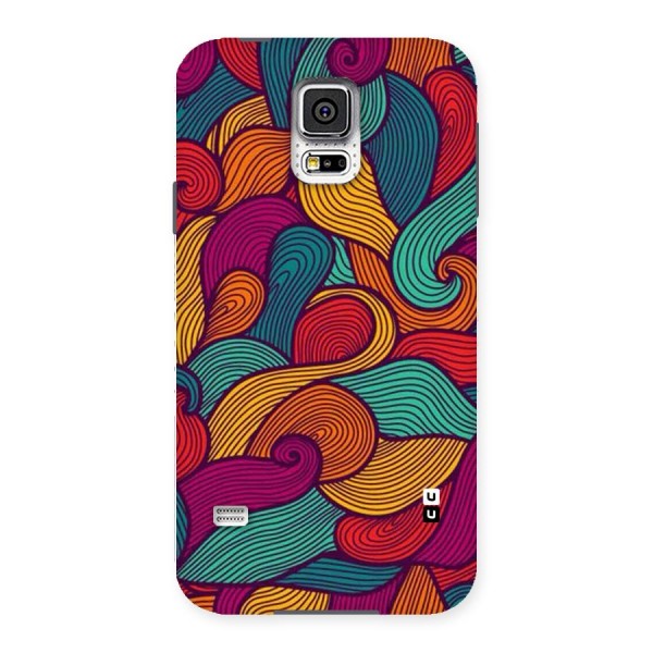 Whimsical Colors Back Case for Samsung Galaxy S5