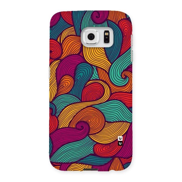 Whimsical Colors Back Case for Samsung Galaxy S6