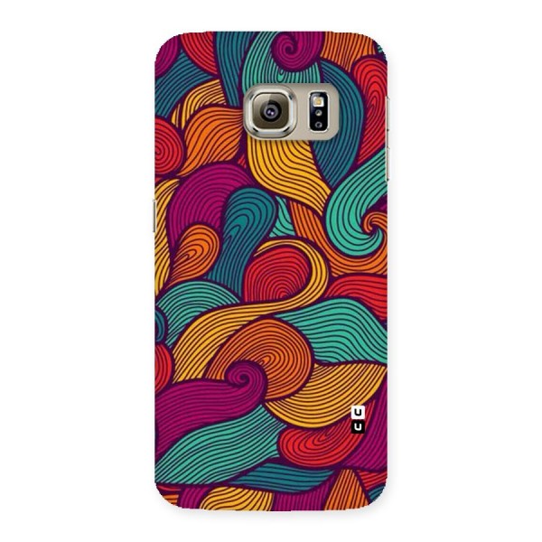 Whimsical Colors Back Case for Samsung Galaxy S6 Edge