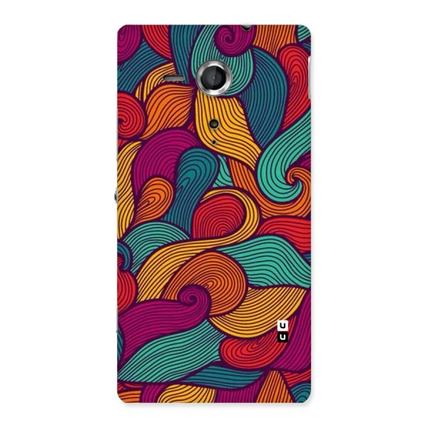 Whimsical Colors Back Case for Sony Xperia SP