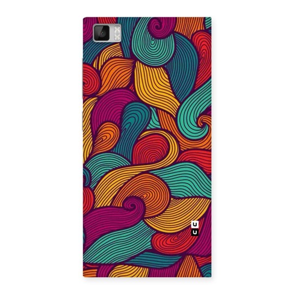 Whimsical Colors Back Case for Xiaomi Mi3