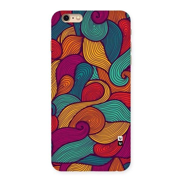 Whimsical Colors Back Case for iPhone 6 Plus 6S Plus