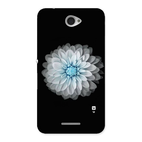 White Bloom Back Case for Sony Xperia E4