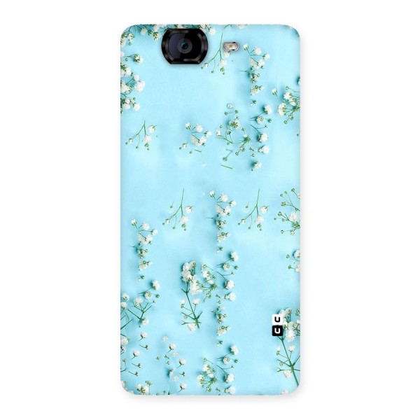 White Lily Design Back Case for Canvas Knight A350