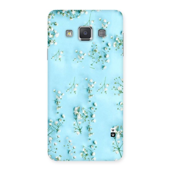 White Lily Design Back Case for Galaxy A3