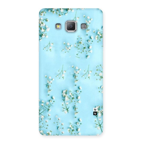 White Lily Design Back Case for Galaxy A7