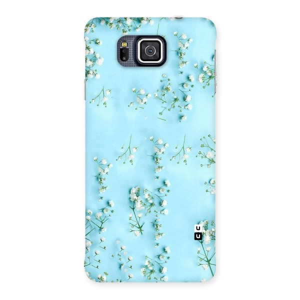 White Lily Design Back Case for Galaxy Alpha