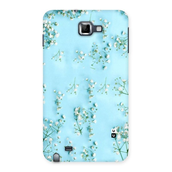 White Lily Design Back Case for Galaxy Note