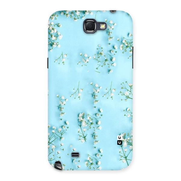 White Lily Design Back Case for Galaxy Note 2