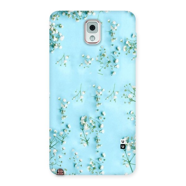White Lily Design Back Case for Galaxy Note 3